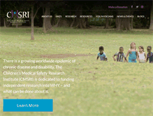 Tablet Screenshot of cmsri.org